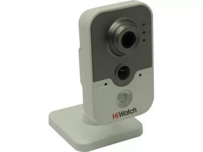 Мини камера наружного наблюдения IP Hikvision HiWatch DS-I114 4-4мм цветная 